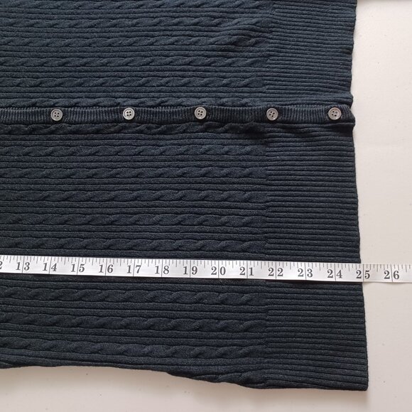 Danier Black Cable Knit Cardigan - Picture 13 of 15